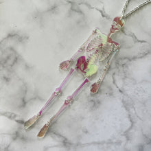 Load image into Gallery viewer, SAMPLE Skeleton Necklace - Iridescent
