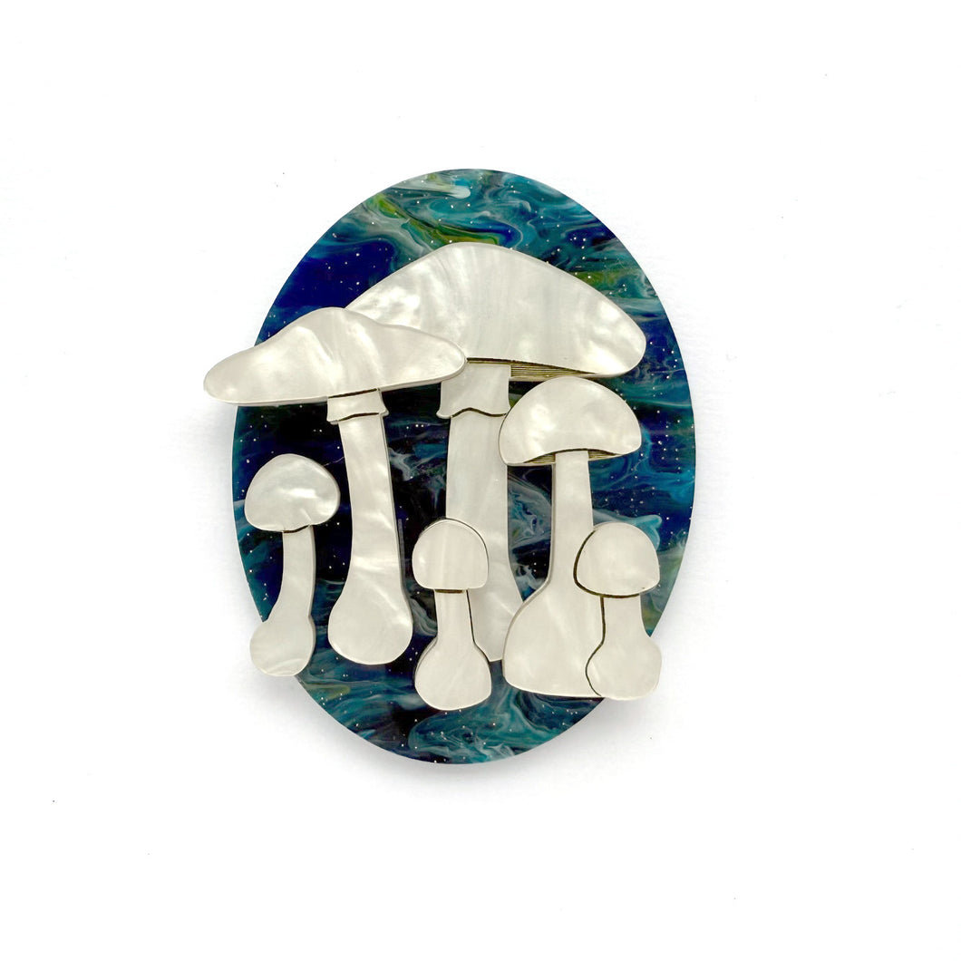 Preorder Death Cap Mushroom Brooch