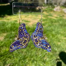 Load image into Gallery viewer, Mystic Moth earrings
