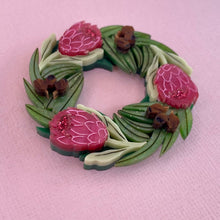 Load image into Gallery viewer, Season&#39;s Greetings brooch

