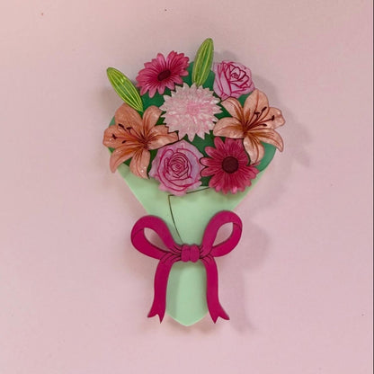 Preorder Mother's Day Flowers Brooch