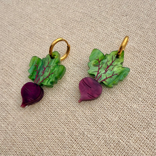 Betroot Earrings