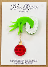 Load image into Gallery viewer, SAMPLE The Grinch Bauble Brooch

