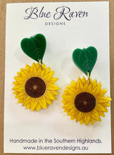 Load image into Gallery viewer, SAMPLE Sunflower Earrings
