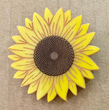 Load image into Gallery viewer, SAMPLE Sunflower Brooch
