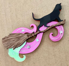 Load image into Gallery viewer, SAMPLE Salem of the Sky brooch - Pink (B)
