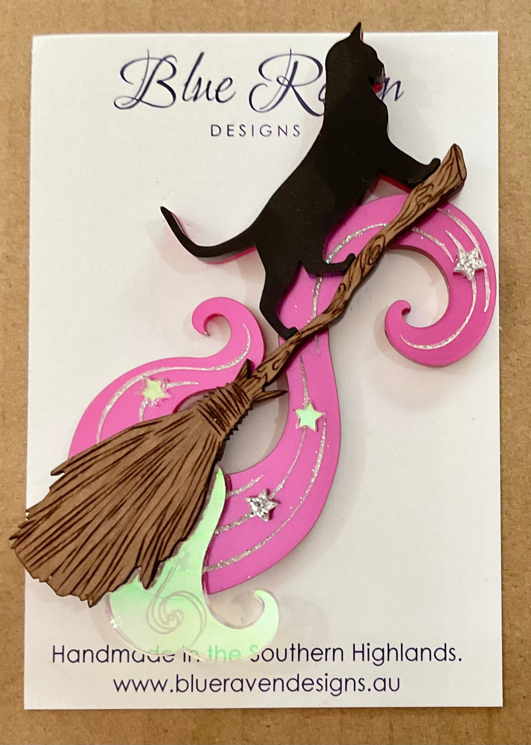 SAMPLE Salem of the Sky brooch - Pink (B)
