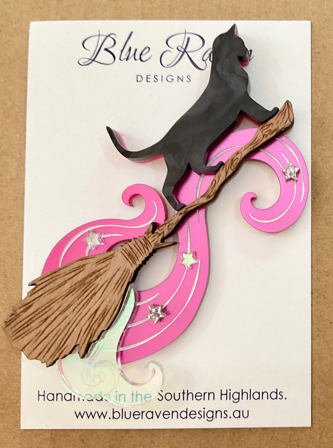 SAMPLE Salem of the Sky brooch - Pink (A)