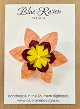 Load image into Gallery viewer, SAMPLE Harlequin Flower Brooch
