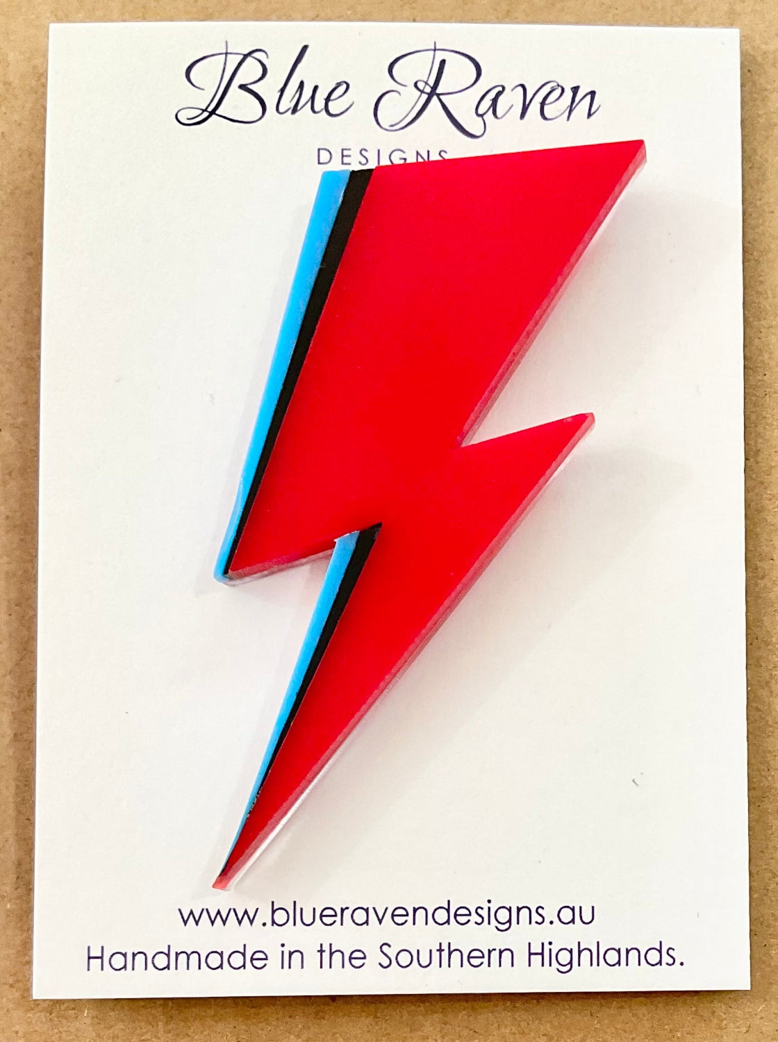 SECONDS Ziggy Stardust brooch