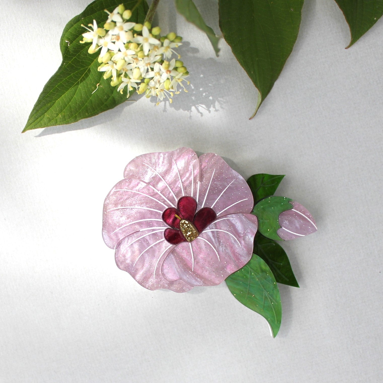 Sturt's Desert Rose Brooch | Blue Raven Designs | Australian Made Jewellery
