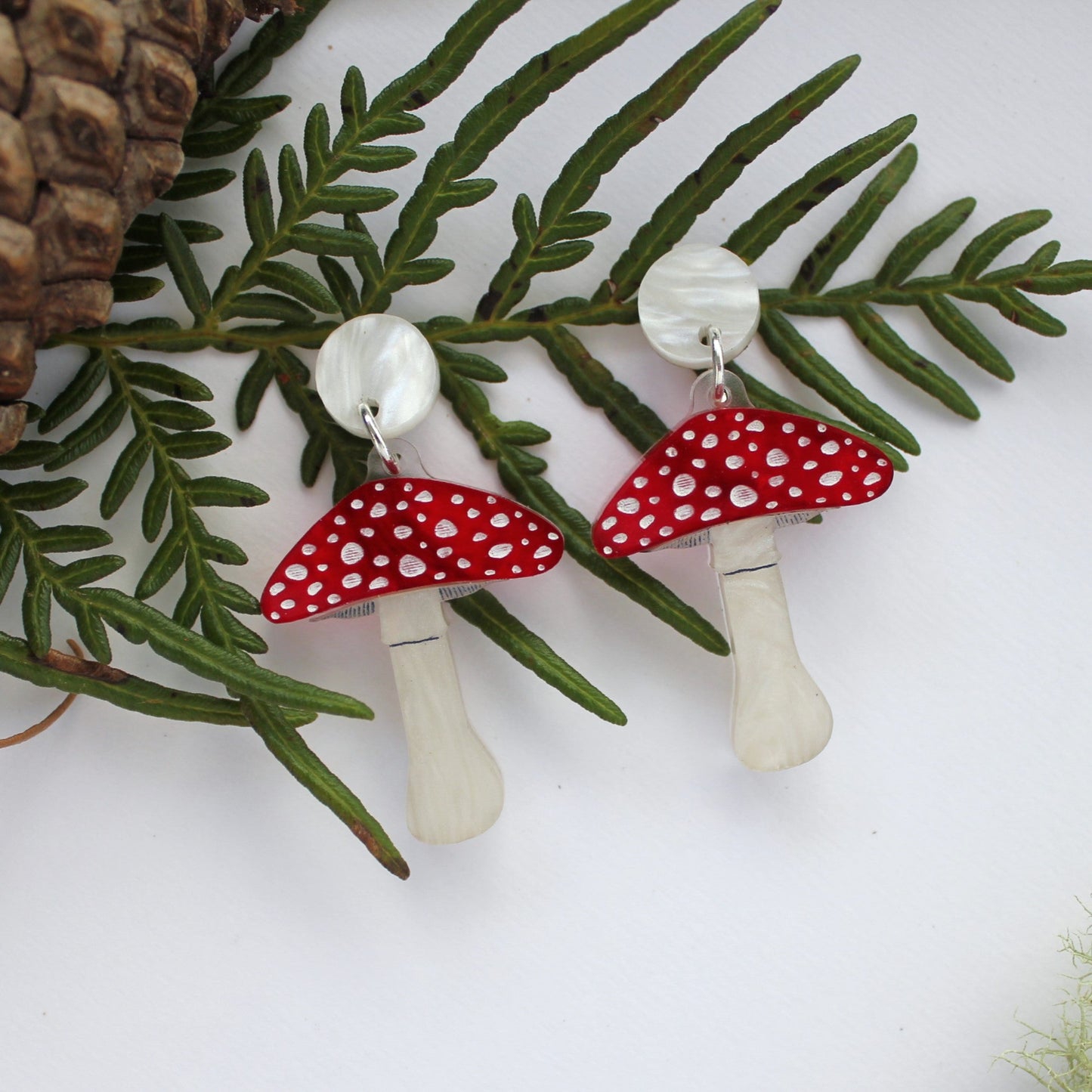 Preorder Forest Fungi Earrings