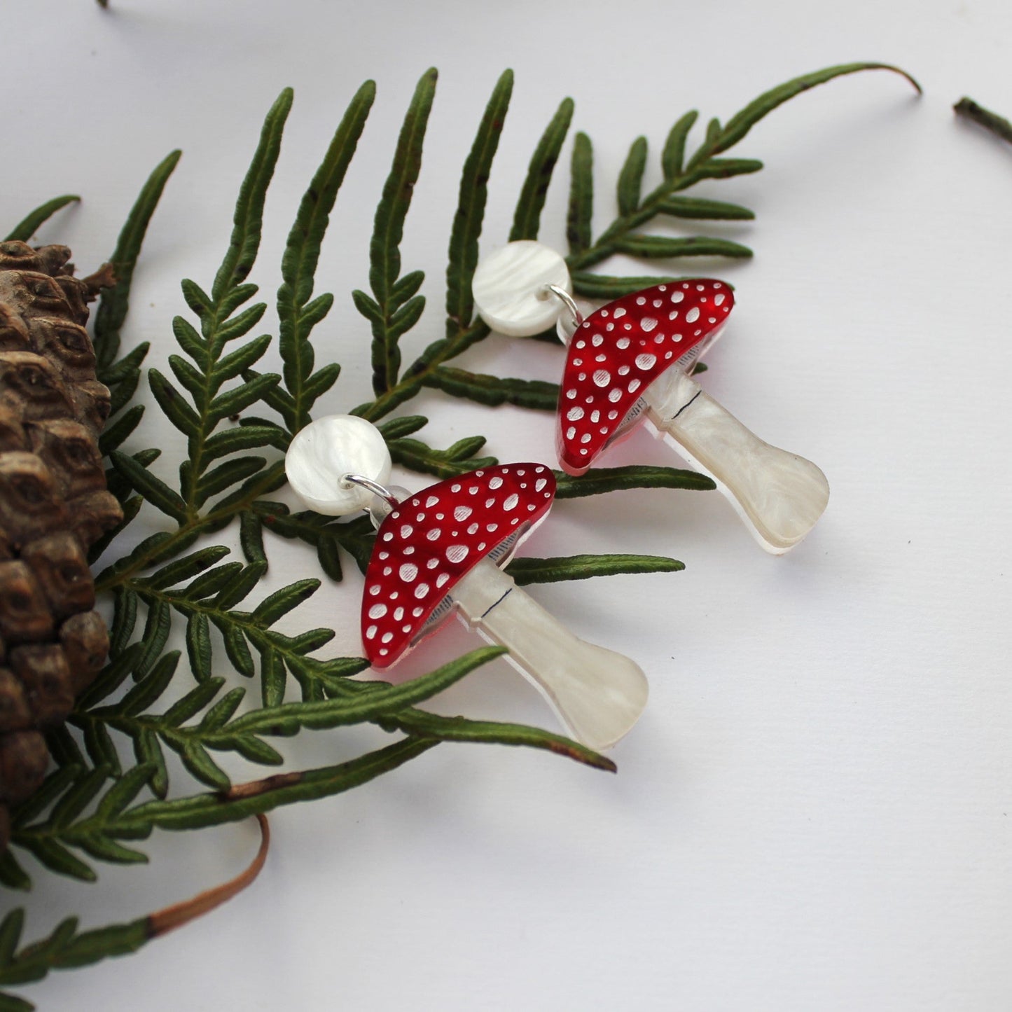 Preorder Forest Fungi Earrings