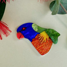 Load image into Gallery viewer, Preorder Rainbow Lorikeet brooch

