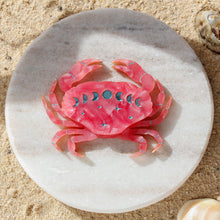 Load image into Gallery viewer, Lunar Pink Crab Brooch
