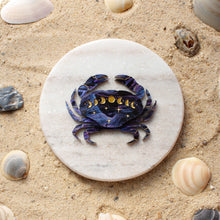 Load image into Gallery viewer, Lunar Blue Crab Brooch
