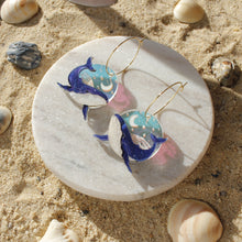 Load image into Gallery viewer, Midnight Whale Earrings
