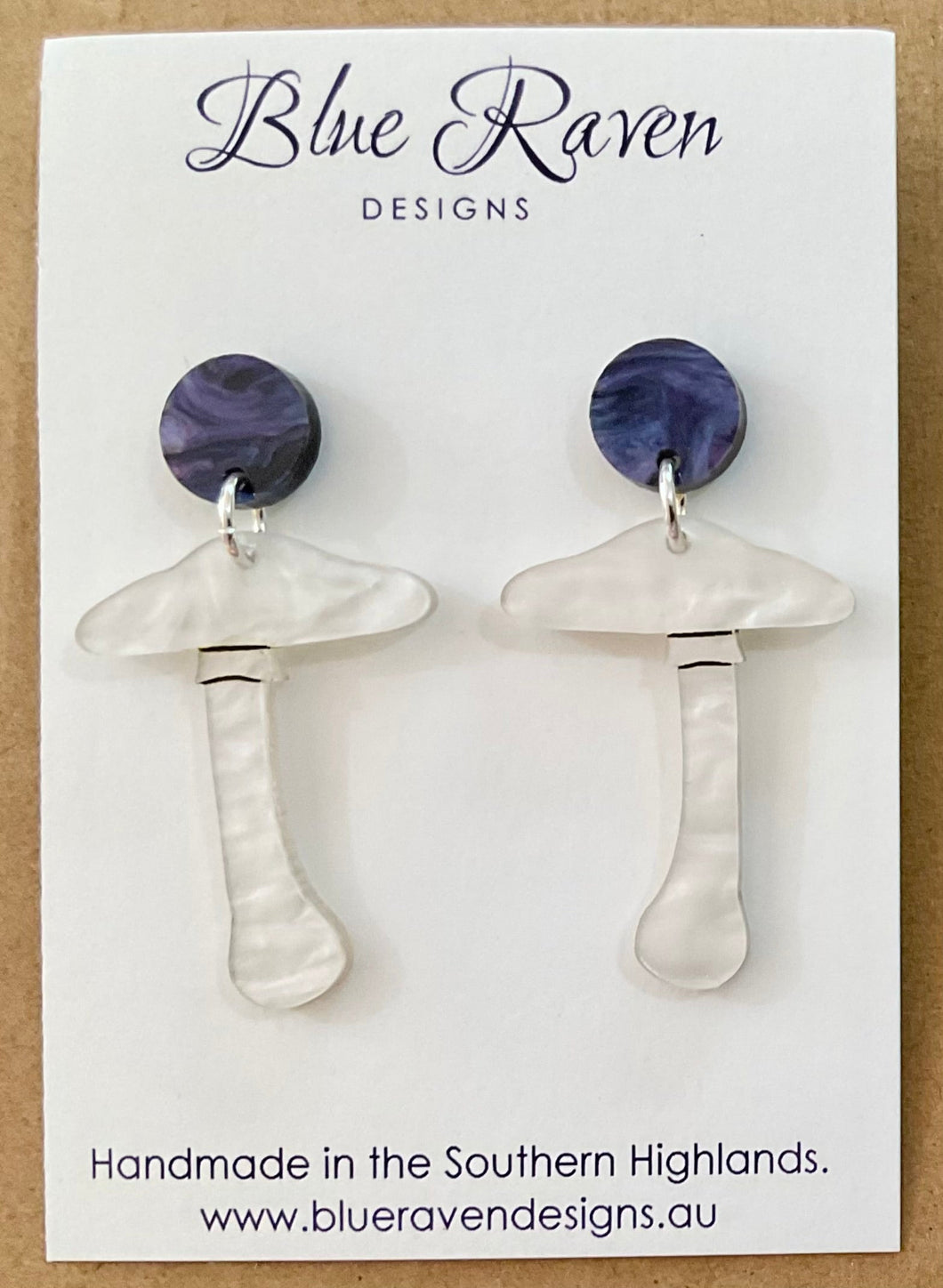 SAMPLE Mushroom Earrings