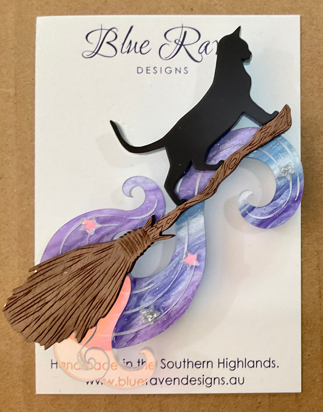 SECONDS Salem of the Sky brooch (A)