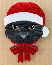 Load image into Gallery viewer, SECONDS Sooty the Christmas Cat
