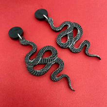 Load image into Gallery viewer, Reputation Snake Earrings
