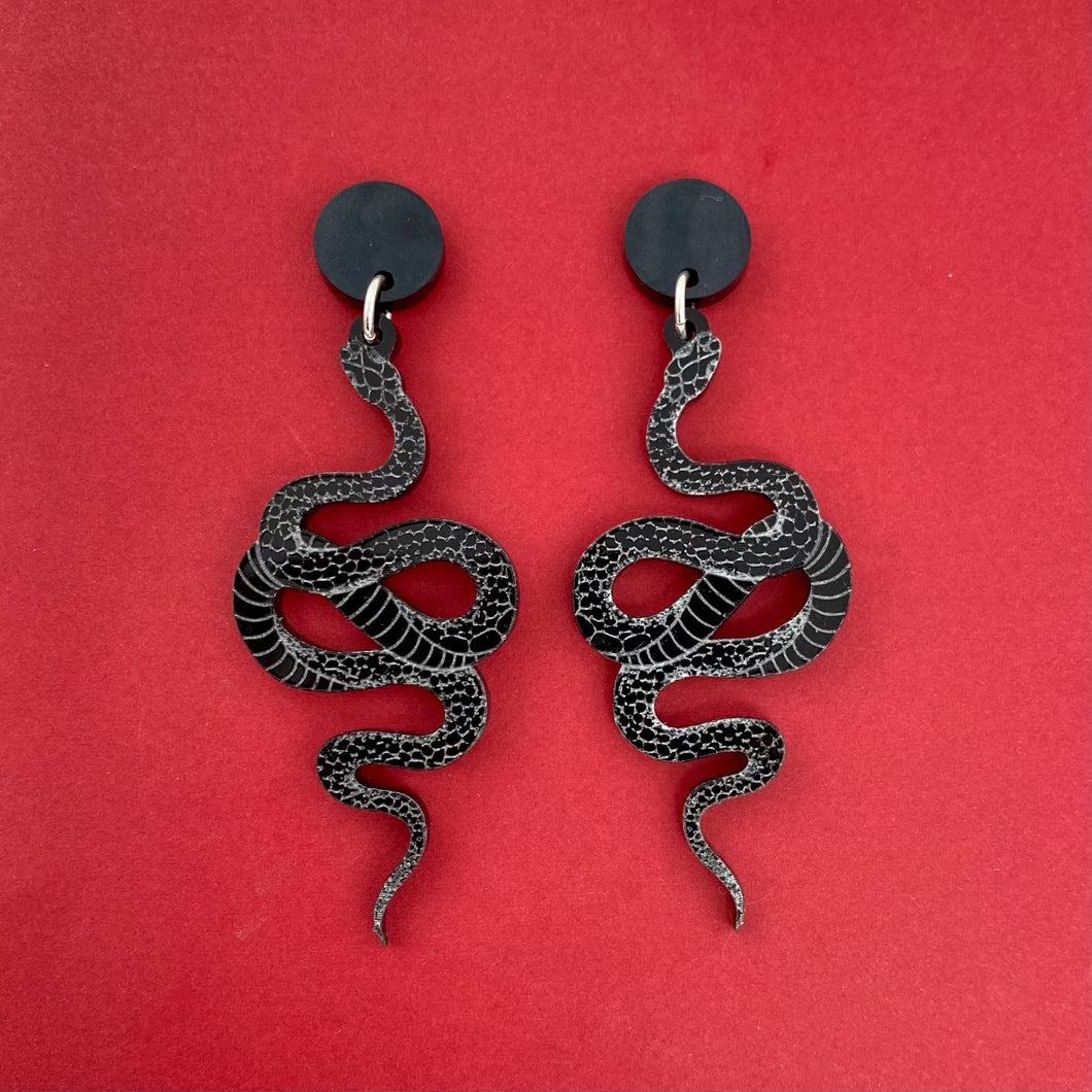 Reputation Snake Earrings