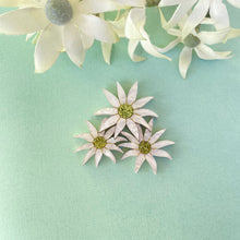 Load image into Gallery viewer, Flannel Flower brooch
