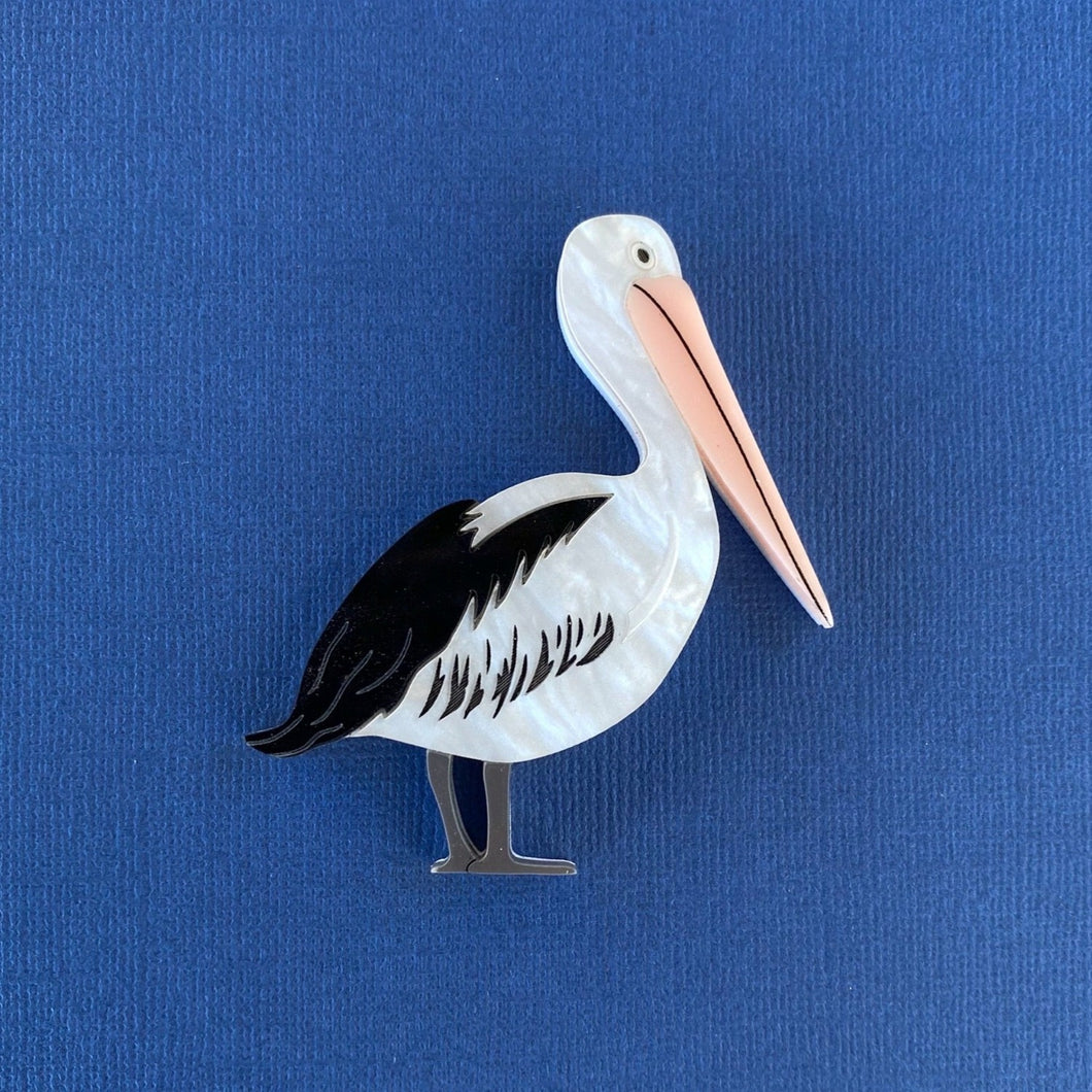 Percy Pelican brooch