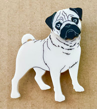 Load image into Gallery viewer, SAMPLE Doug the Pug Brooch
