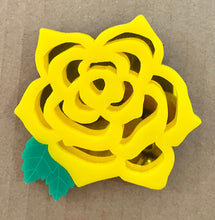 Load image into Gallery viewer, SECONDS Yellow Rose Brooch
