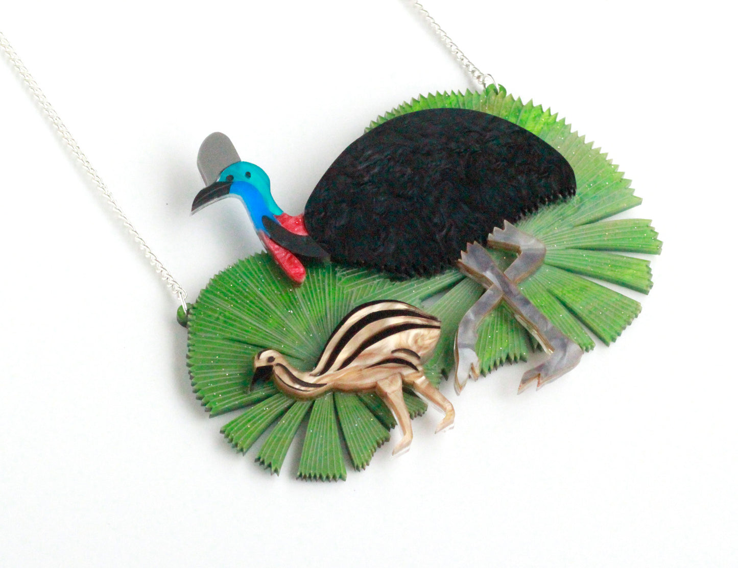 Preorder Elvis and his Chick necklace