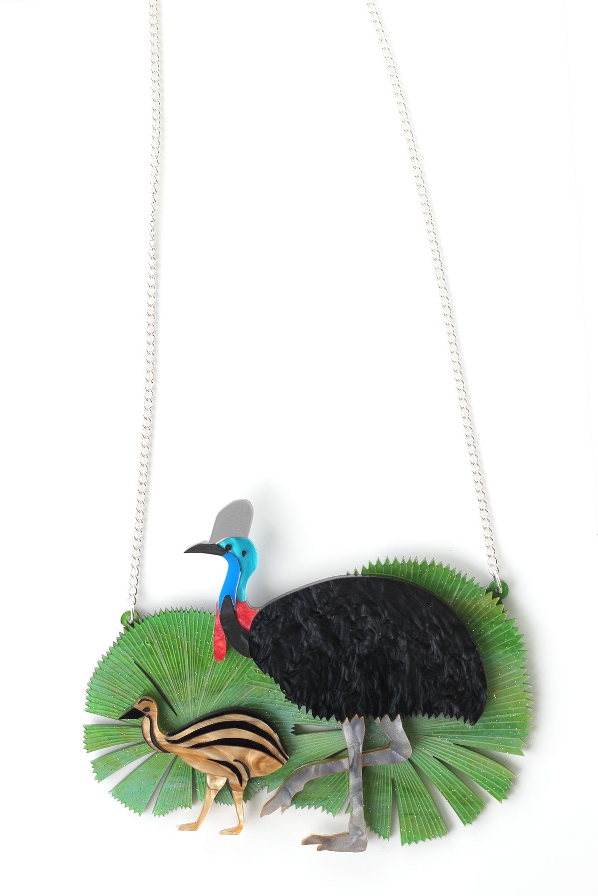 Preorder Elvis and his Chick necklace