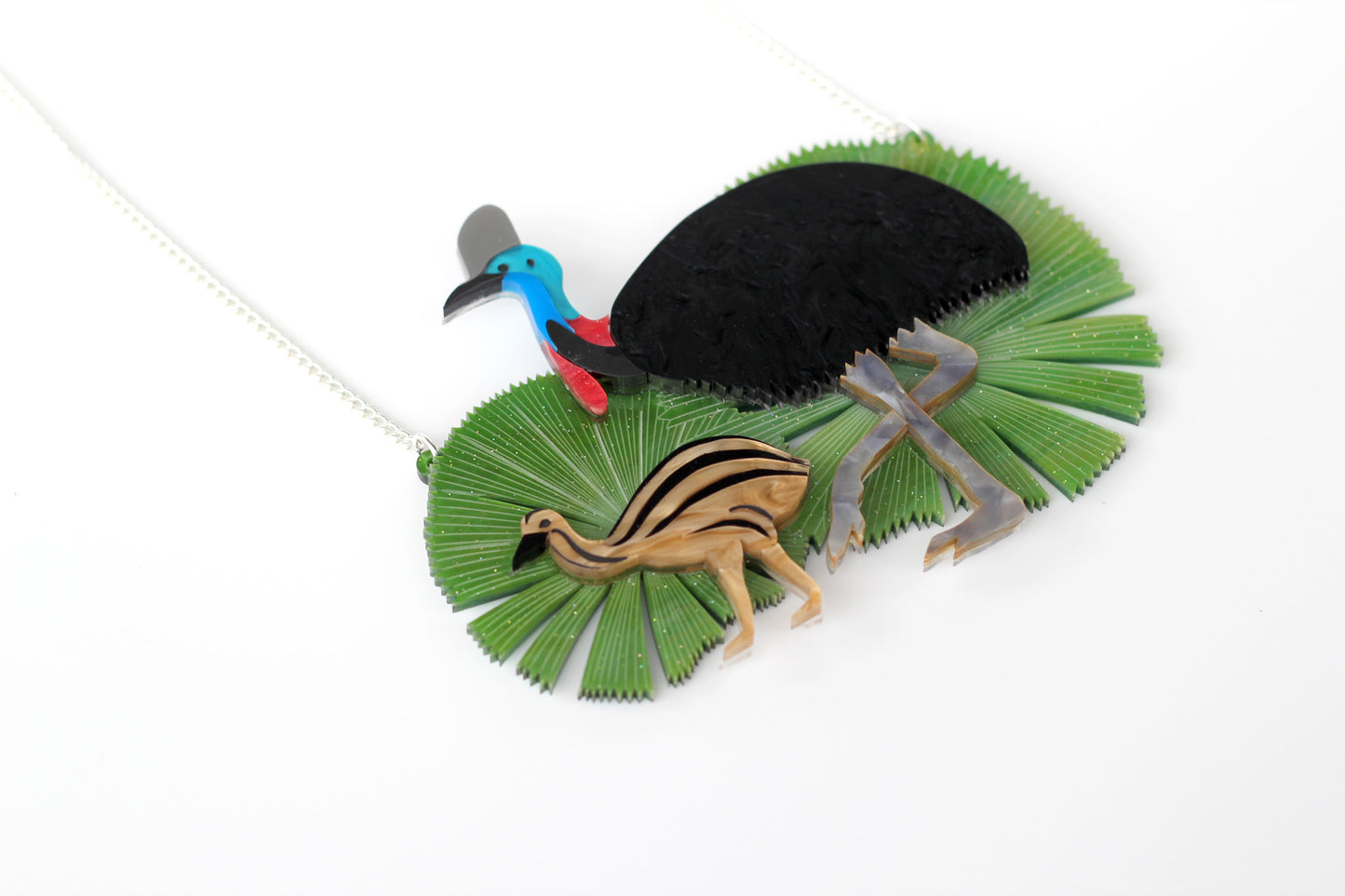 Preorder Elvis and his Chick necklace