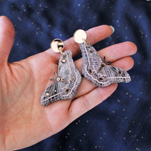 Load image into Gallery viewer, Mystic Moth earrings
