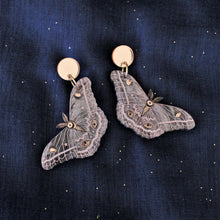 Load image into Gallery viewer, Mystic Moth earrings
