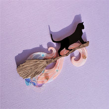 Load image into Gallery viewer, Salem of the Sky brooch - Sunset
