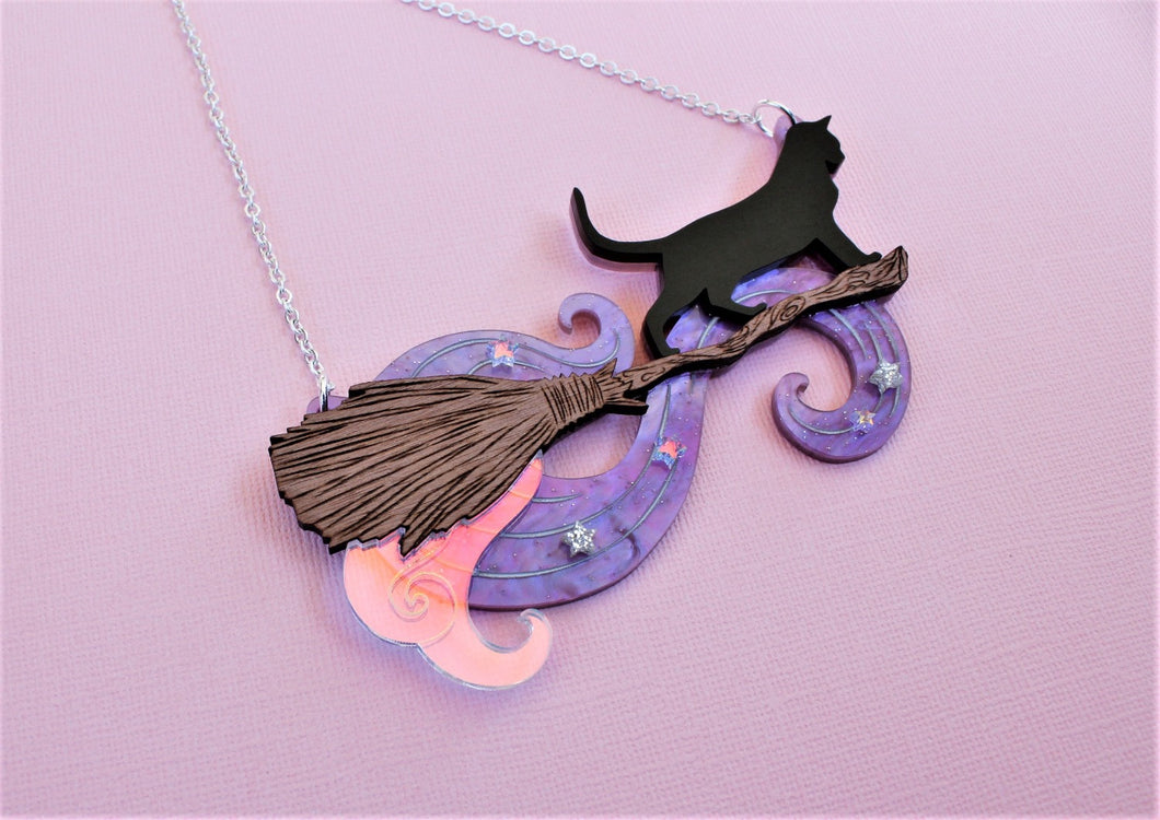 Preorder Salem of the Sky necklace - Purple