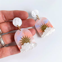 Load image into Gallery viewer, Sunrise arch earrings
