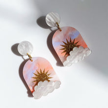 Load image into Gallery viewer, Sunrise arch earrings
