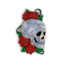 Load image into Gallery viewer, Skull n Roses marble 3.jpg
