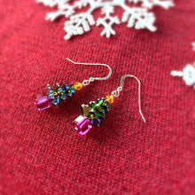 Load image into Gallery viewer, Christmas Tree earrings - Multicolour
