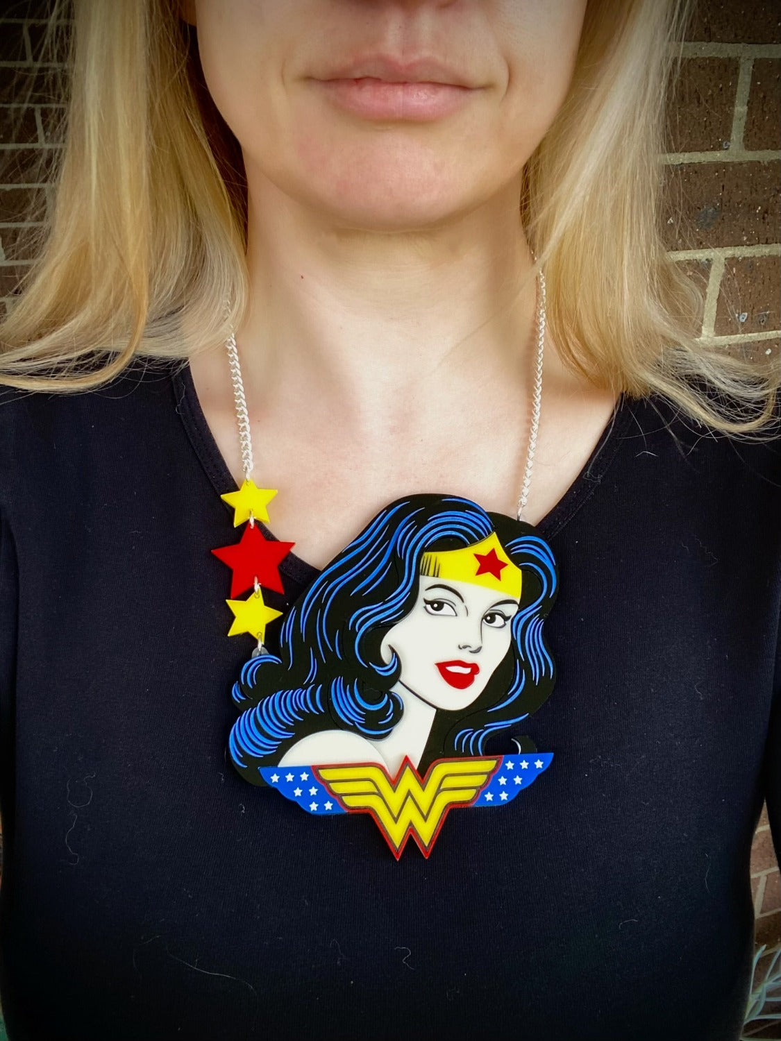 Wonder Woman Statement Necklace