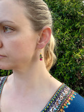 Load image into Gallery viewer, Christmas Tree earrings - Multicolour
