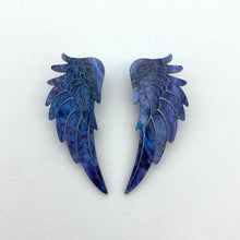 Load image into Gallery viewer, Angel Wing Statement Studs - Galaxy
