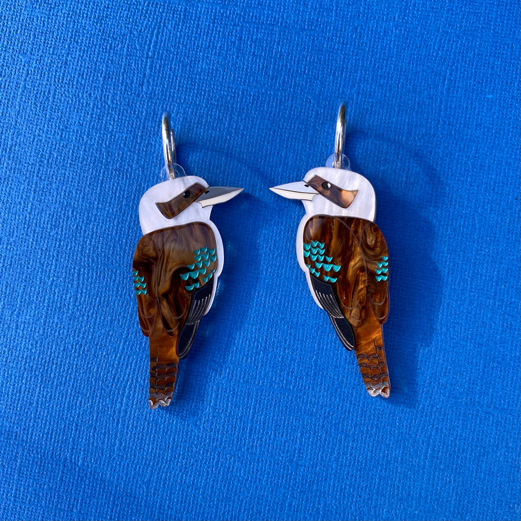 Kookaburra earrings