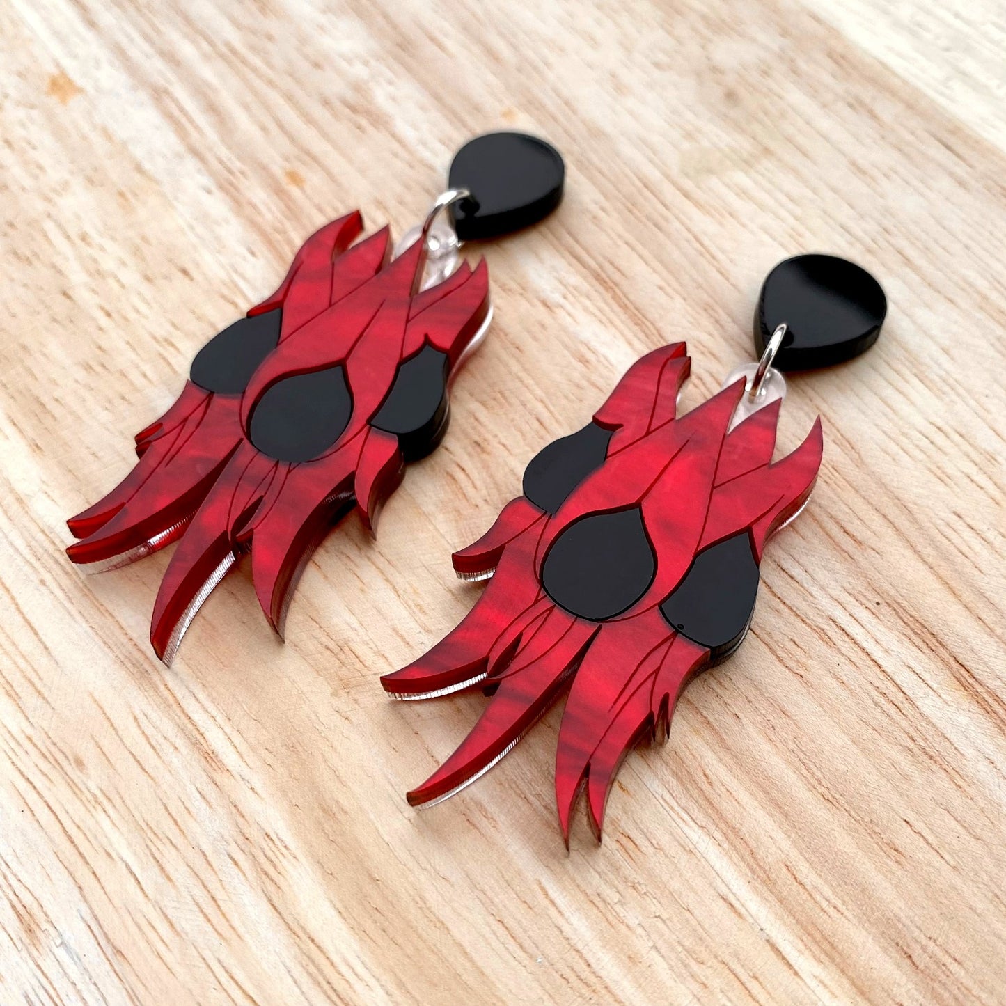 Sturt's Desert Pea earrings